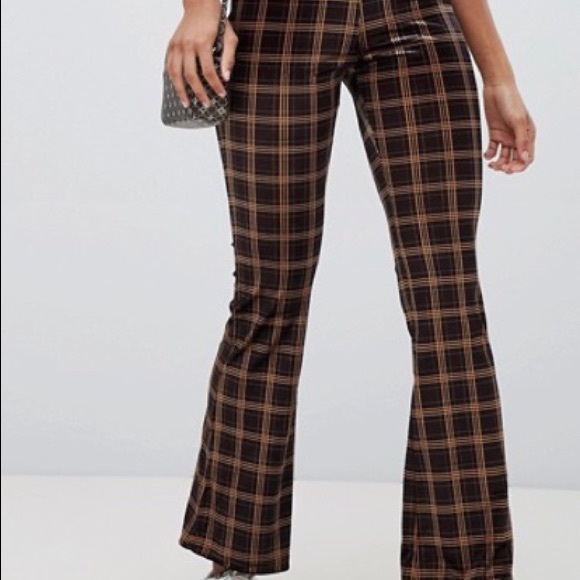 👇🏻$Reduced to lowest price. Gorgeous Emory Park flare pants in velvet size M - Picture 2 of 9